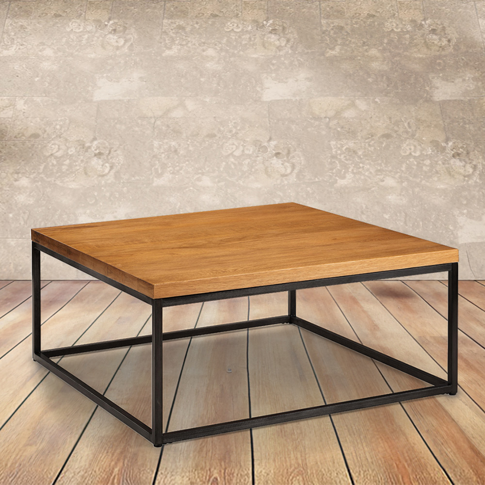 Julian Bowen Brooklyn Oak Square Coffee Table | Homebase
