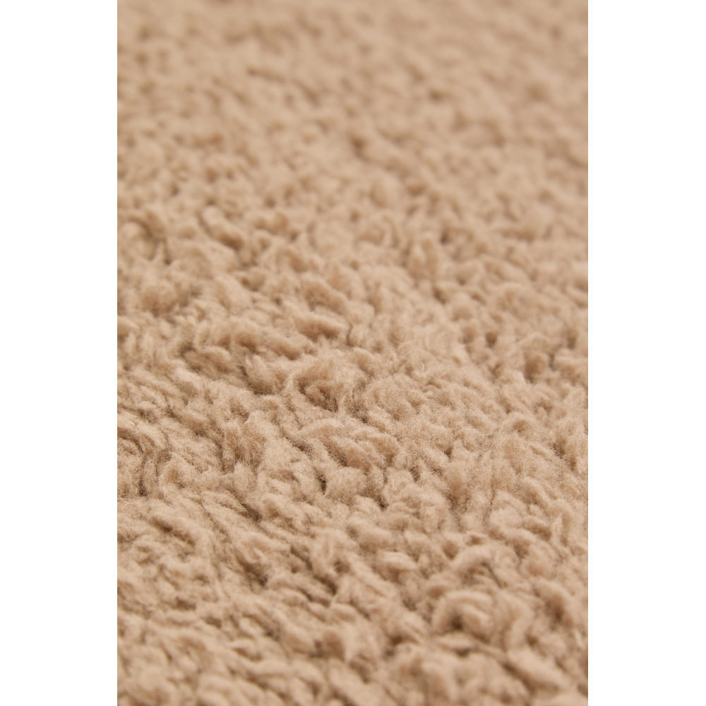 Ntu Rug DS Living Cloud Luxe Plain Latte Rug 150 x 210cm | Homebase