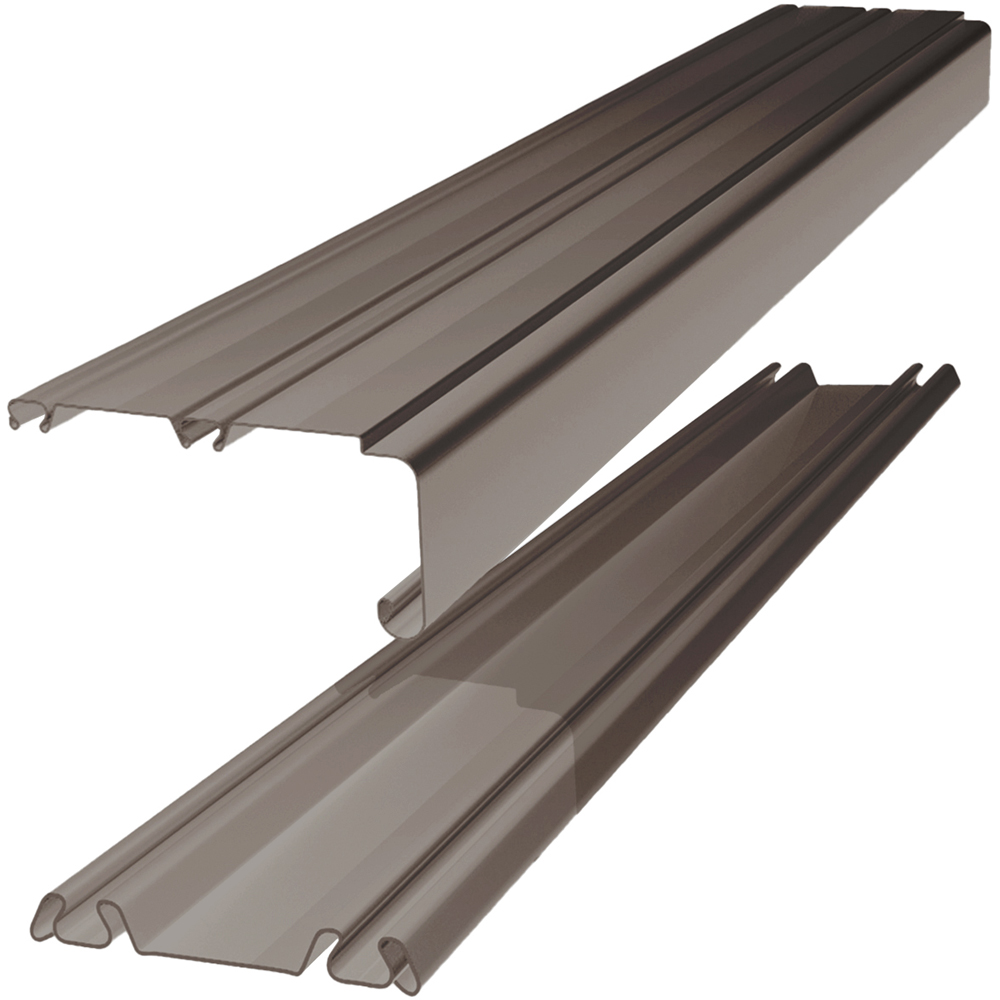 Spacepro 142 inch Nickel Sliding Wardrobe Track Set 3606mm Price Comparisons | Compare The Build