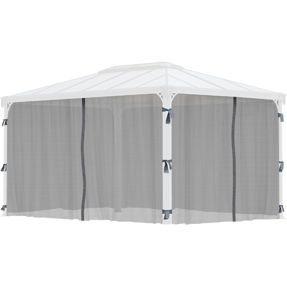 Palram Canopia Rectangular Gazebo Net 7.1 x 13.2ft Price Comparisons | Compare The Build
