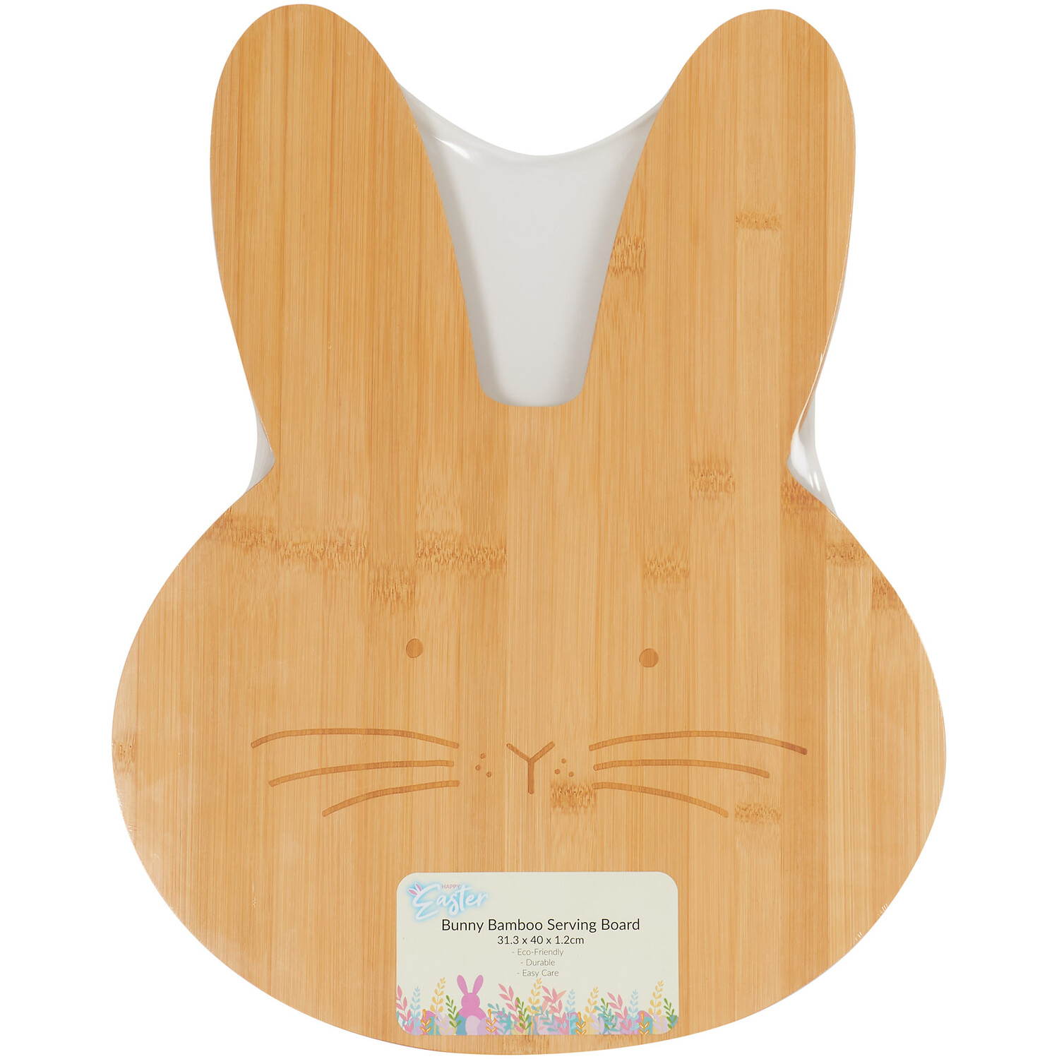Bunny Bamboo Serving Board - Natural Price Comparisons | Compare The Build