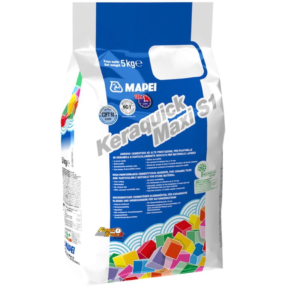 MAPEI Maxi S1 White Keraquick Adhesive 5kg Price Comparisons | Compare The Build