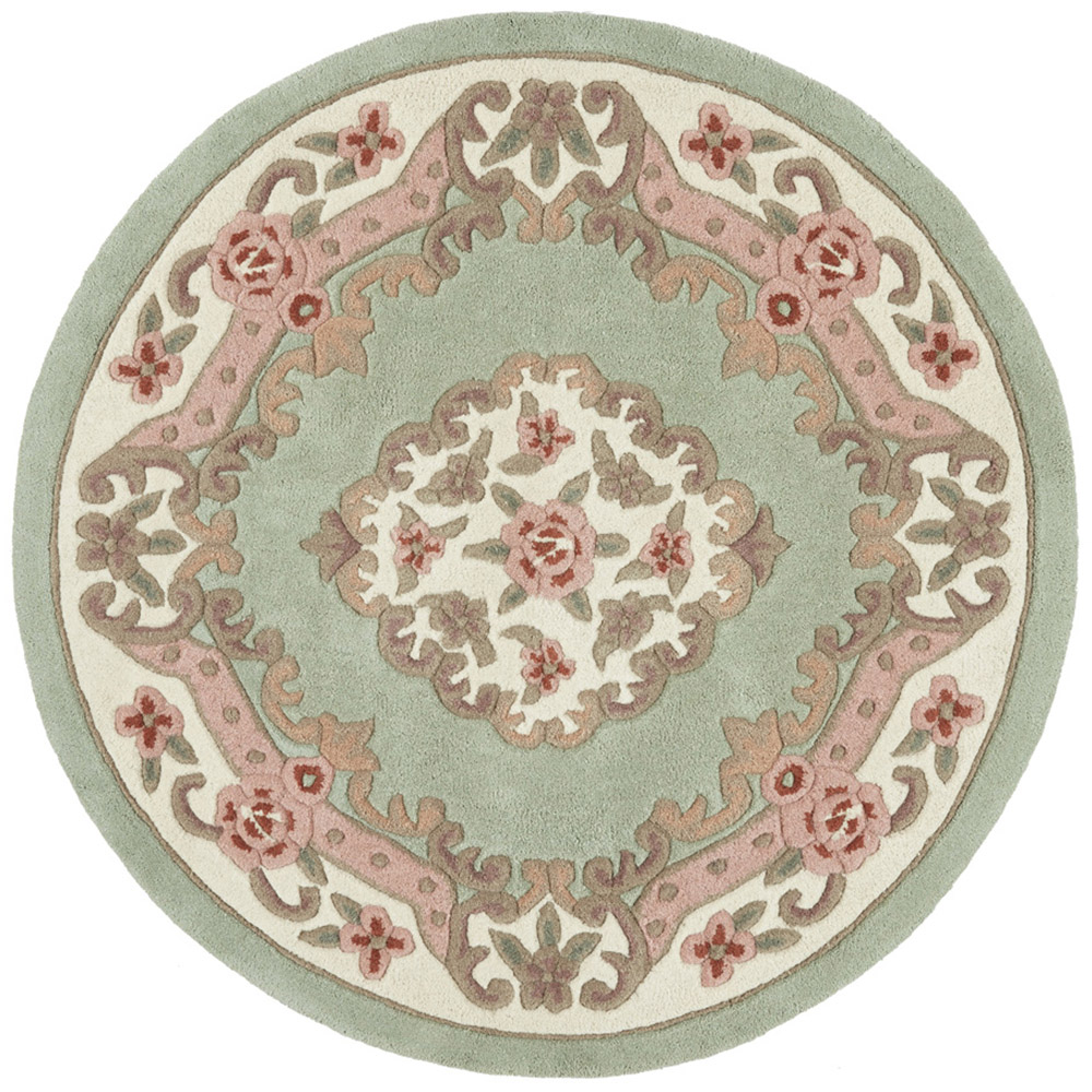 Origins Shensi Green Wool Round Rug 120cm Price Comparisons | Compare The Build
