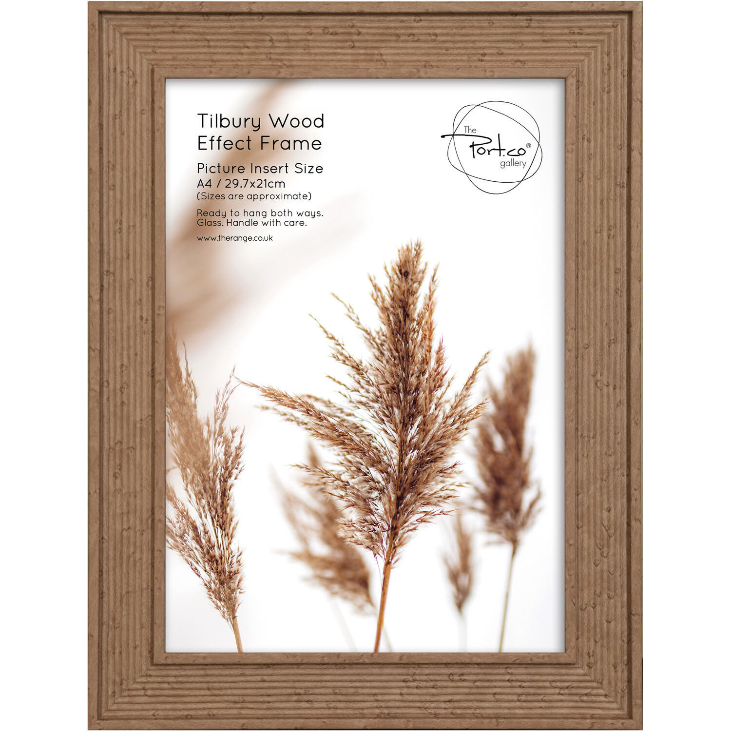 The Port. Co Gallery Tilbury Brown Wood Effect Photo Frame A4 Price Comparisons | Compare The Build