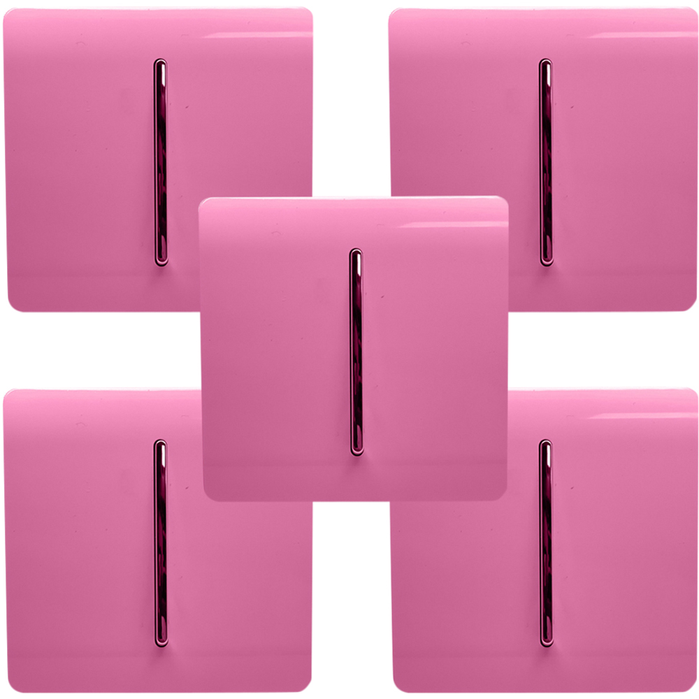 Pink Switch Rocker Needle Trendi Switch 1 Gang 1 or 2 Way Candy Pink Rocker Light Switch 5 Pack ...