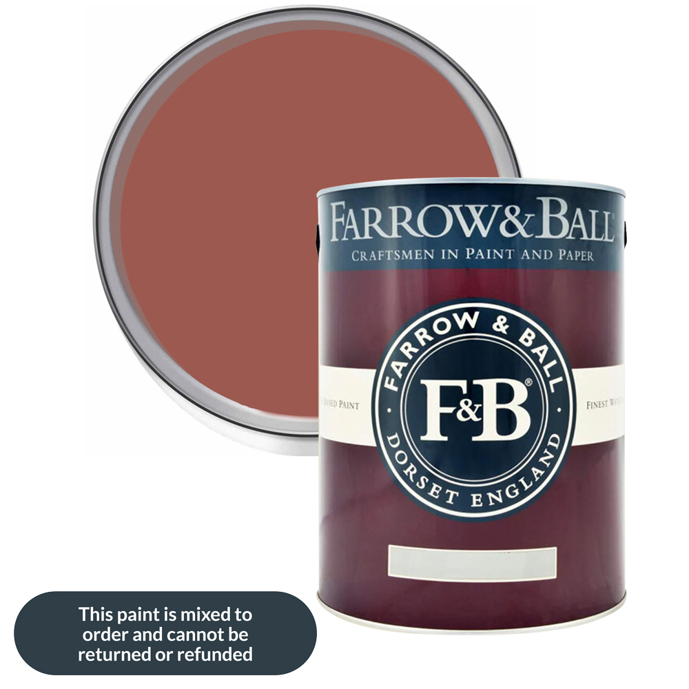 Farrow & Ball Walls and Ceilings Picture Gallery Red Modern Emulsion Paint 5L Price Comparisons | Compare The Build