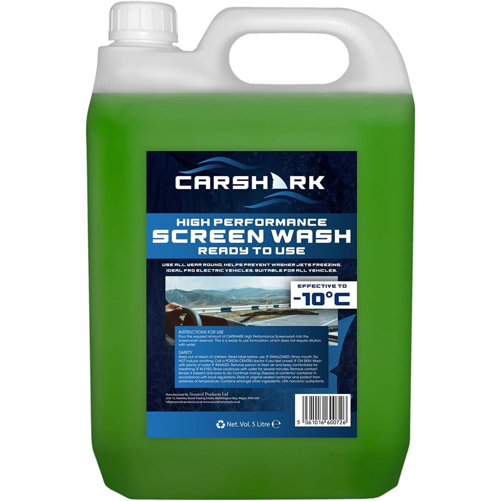 Carshark High Performance Screen Wash -10 | Homebase
