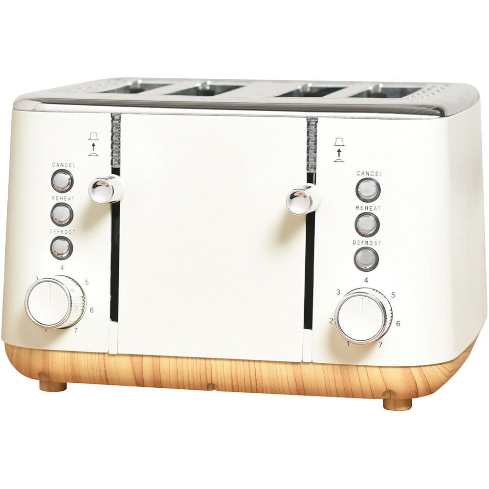 Stone Toaster Oslo Stone 4 Slice Toaster | Homebase