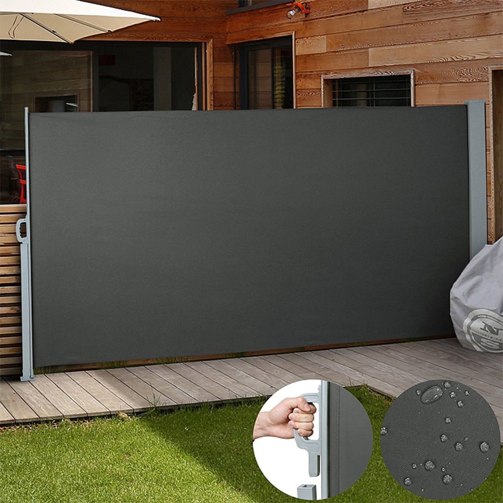 Living and Home Grey Retractable Side Awning 3 x 1.8m Price Comparisons | Compare The Build