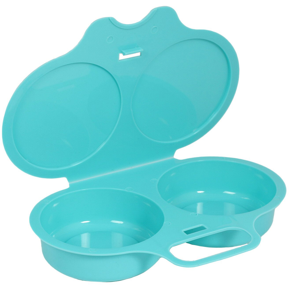 Microwavable Egg Poacher - Blue | Homebase