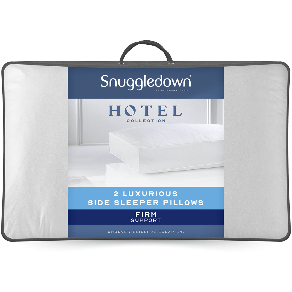 Snuggledown Side Sleeper Firm Support Pillow 2 Pack Price Comparisons | Compare The Build