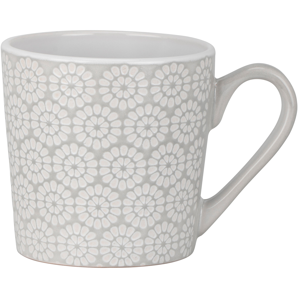 Grey Geometric Blossom Mug Price Comparisons | Compare The Build