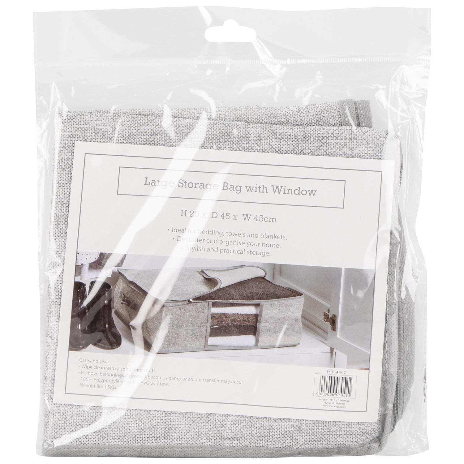 Large Storage Bag with Window Price Comparisons | Compare The Build
