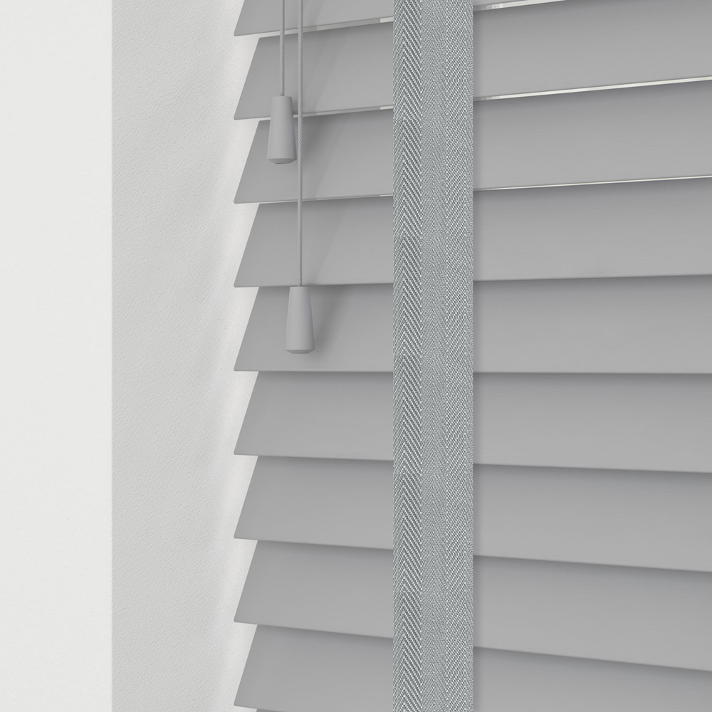 Caecus Real Wood Tape Venetian Blind Grey 210 x 120cm Price Comparisons | Compare The Build