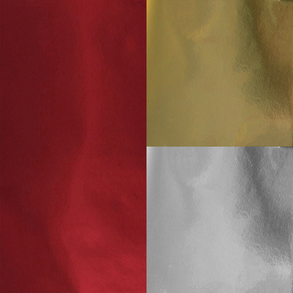 2m Plain Foil Wrapping Paper | Homebase