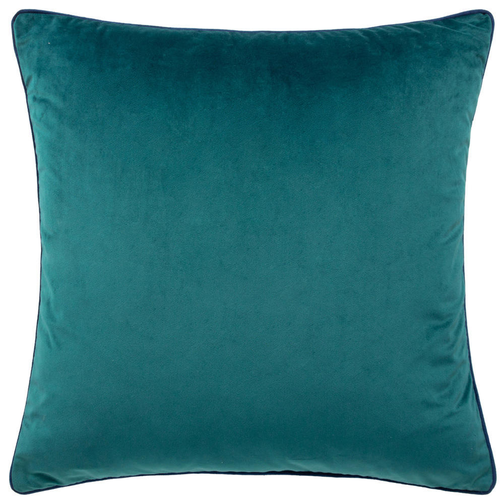 Paoletti Meridian Teal Navy Velvet Cushion Price Comparisons | Compare The Build