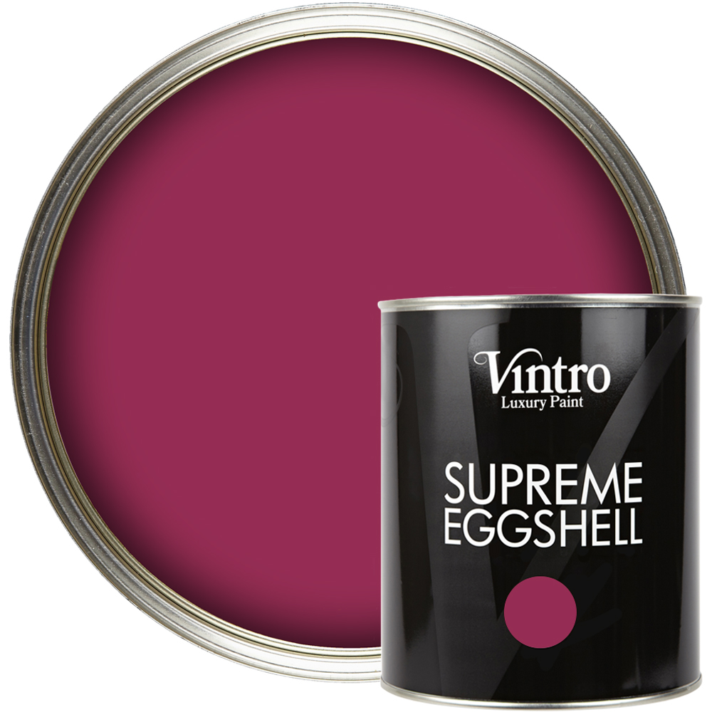 Vintro Paint Rosy Raven Eggshell Paint 1L Price Comparisons | Compare The Build