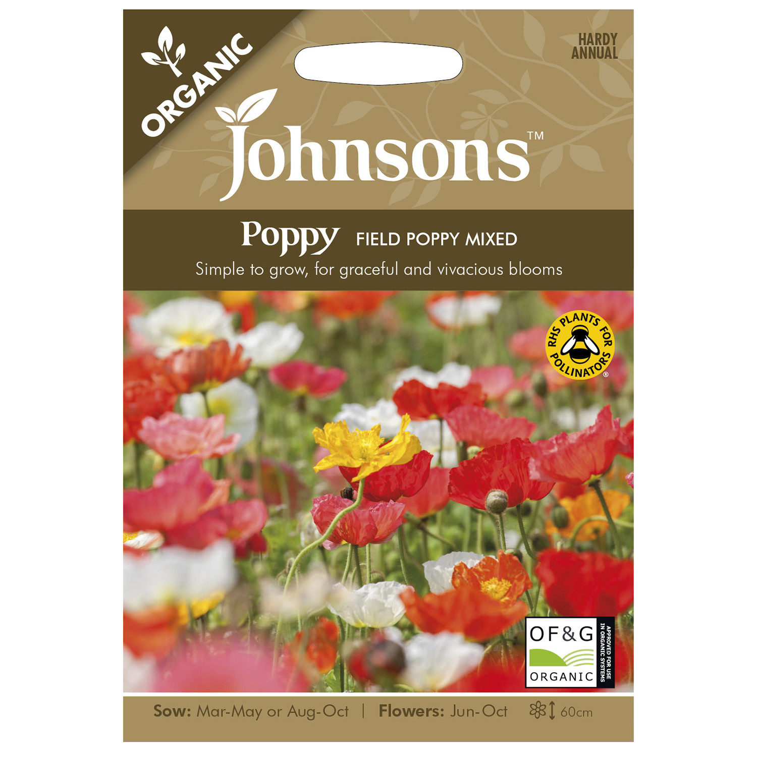 Poppy Mixture Johnsons Poppy Field Poppy Mixed | Homebase