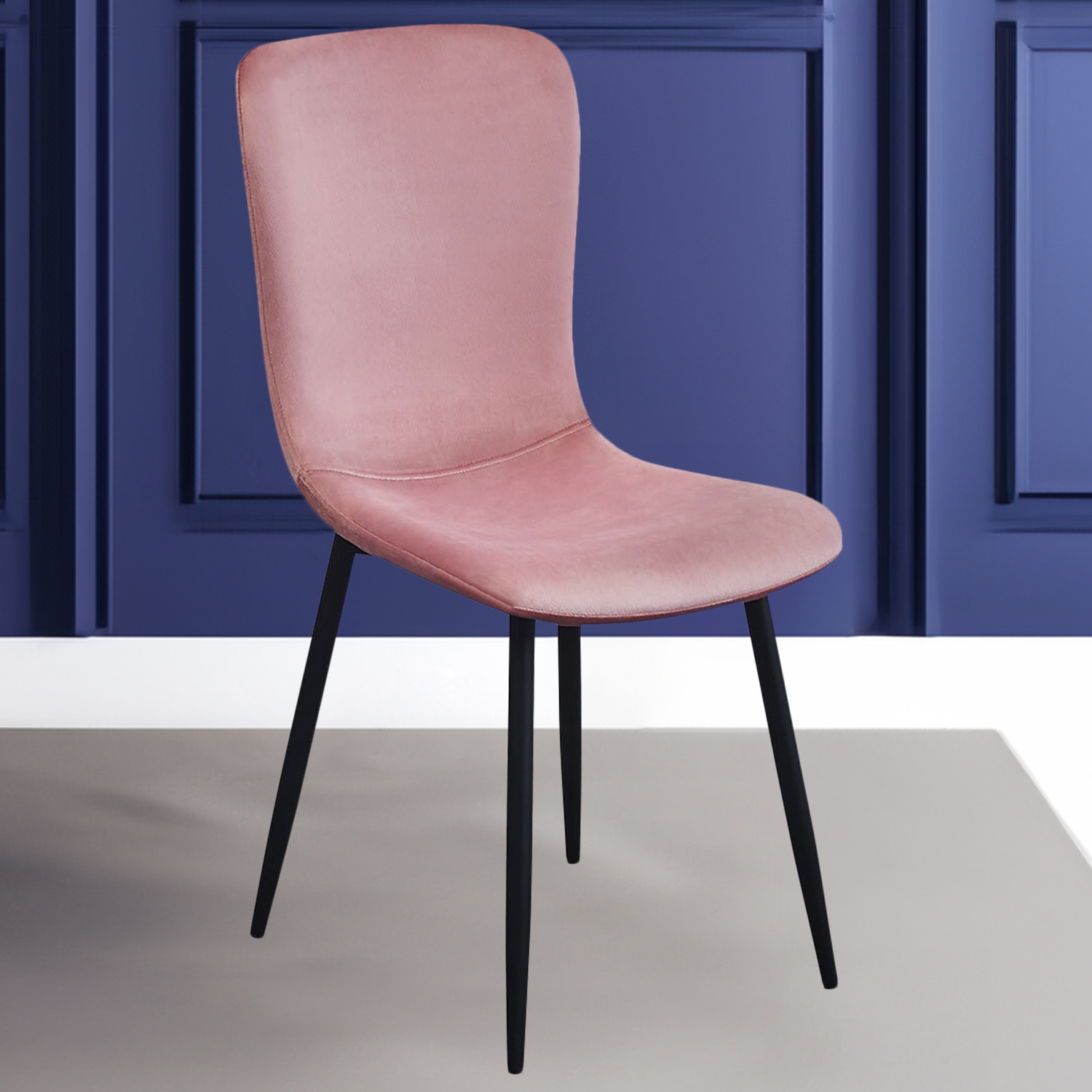 Mia Set of 2 Blush Dining Chair Price Comparisons | Compare The Build