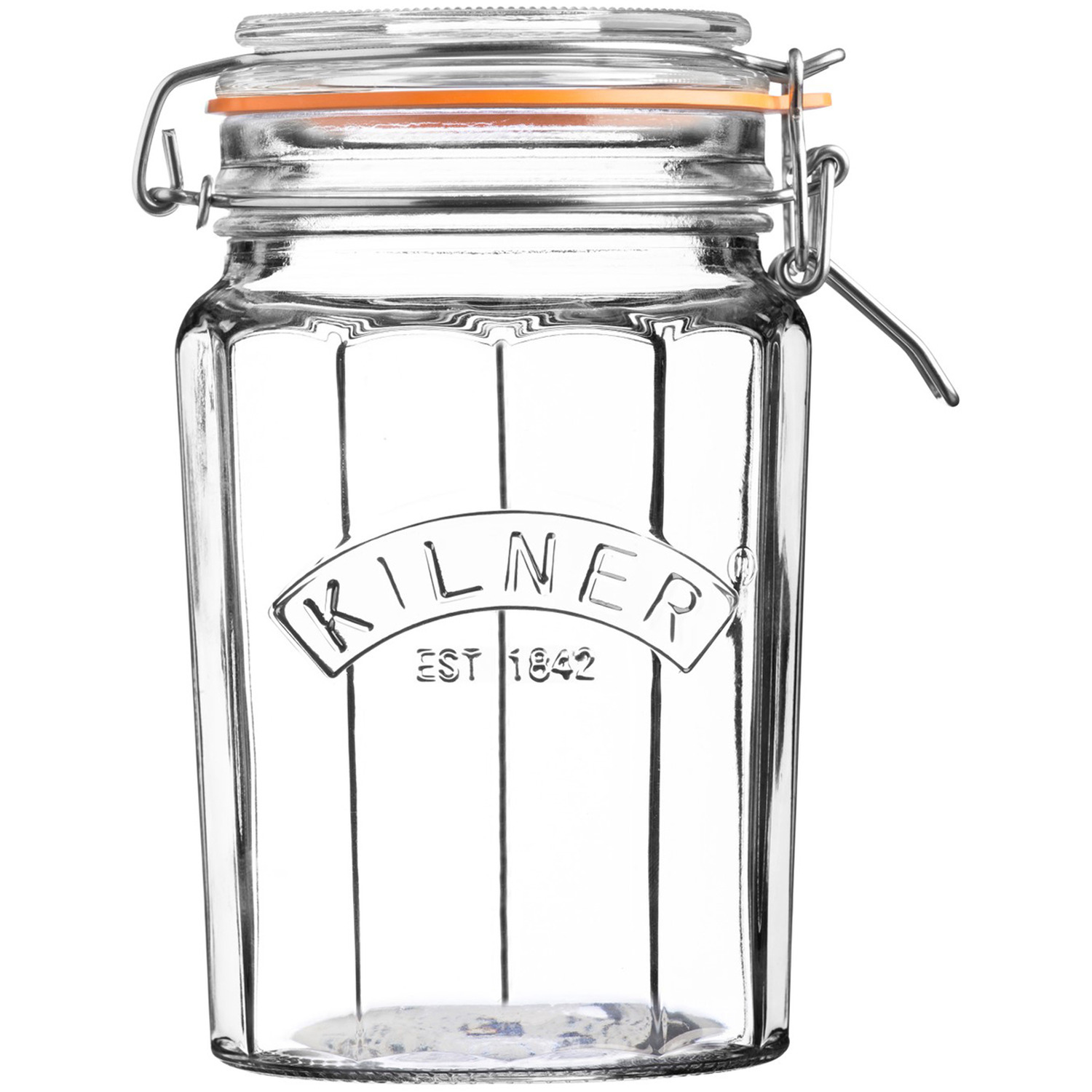 Kilner 950ml Storage Jar with Clip Top Lid | Homebase