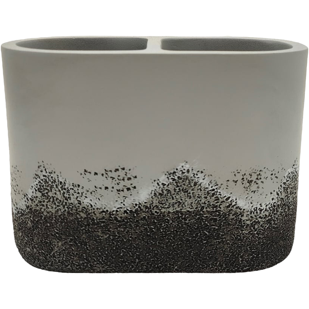 Lava Stone Toothbrush Holder - Grey Price Comparisons | Compare The Build