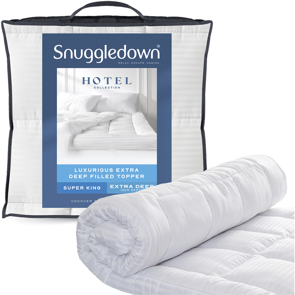Snuggledown Super King Luxurious Hotel Mattress Topper 10cm Price Comparisons | Compare The Build