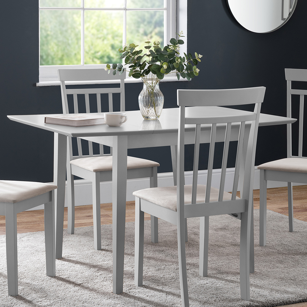 Julian Bowen Rufford Extending Dining Table Grey Price Comparisons | Compare The Build
