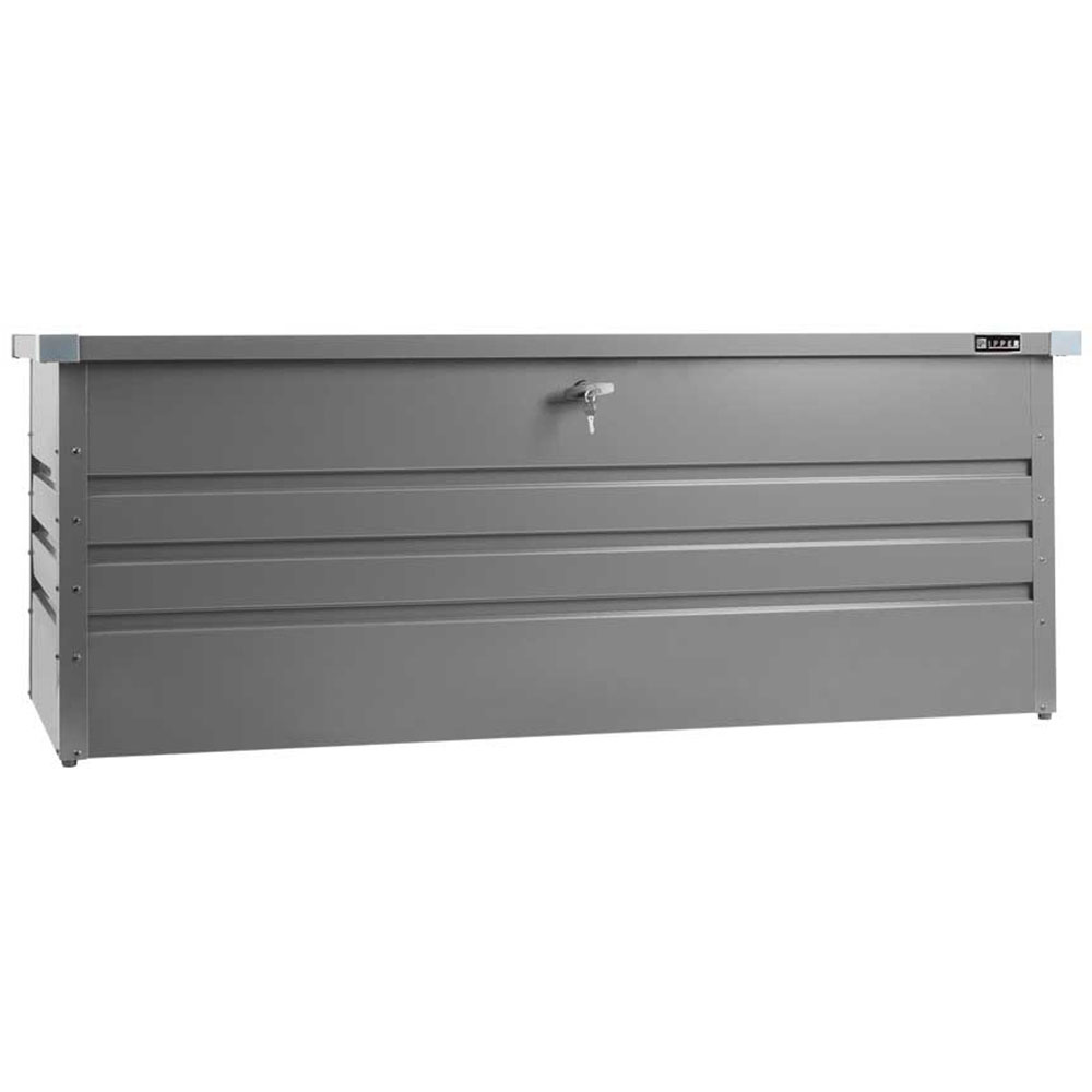 Zipper Zi-Gab165an Grey Steel Garden Storage Box 165Cm