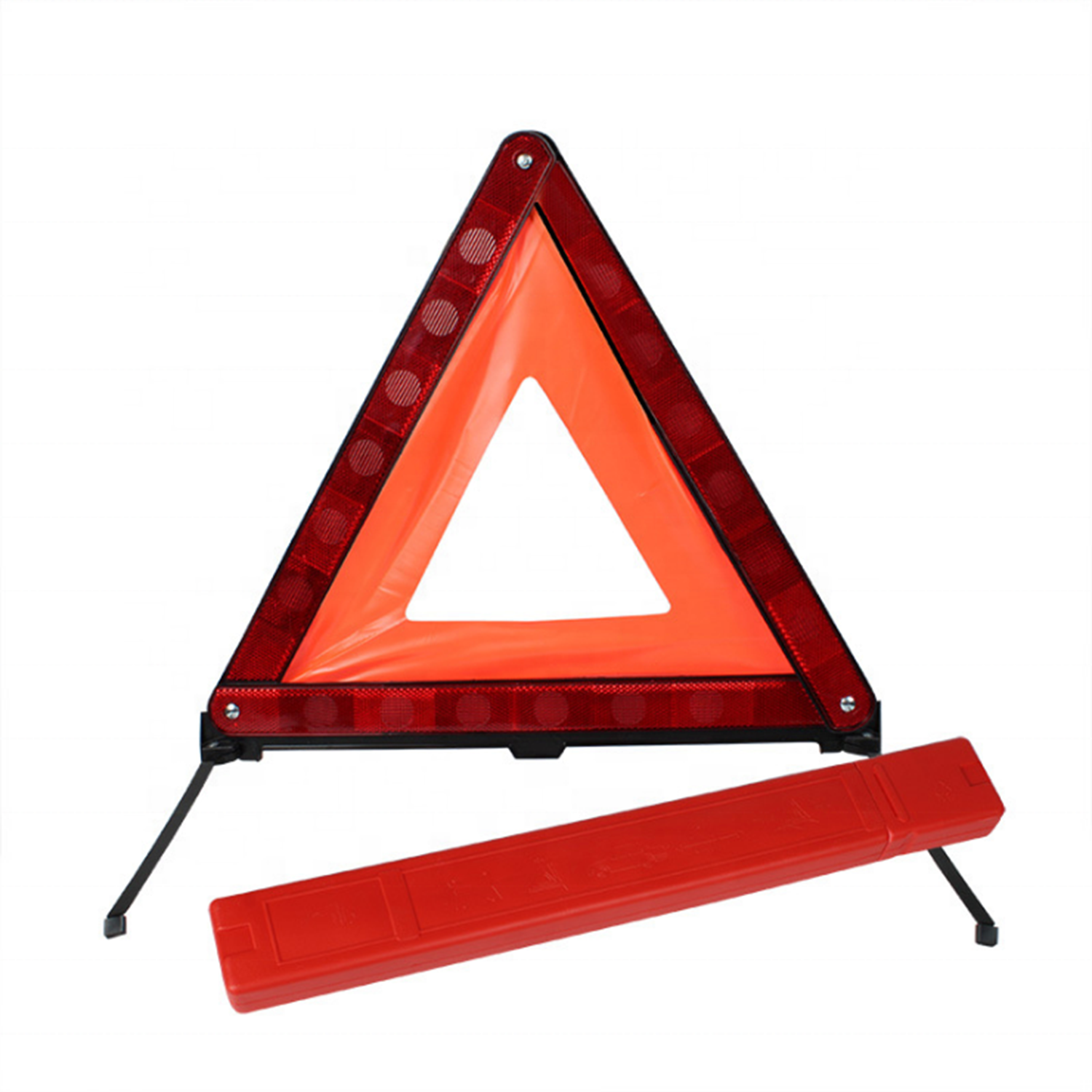 Simply Auto Warning Triangle Red